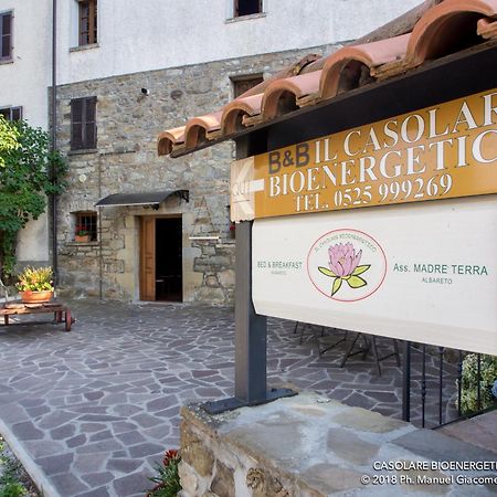 Il Casolare Bioenergetico Bed and Breakfast Albareto  Exteriör bild