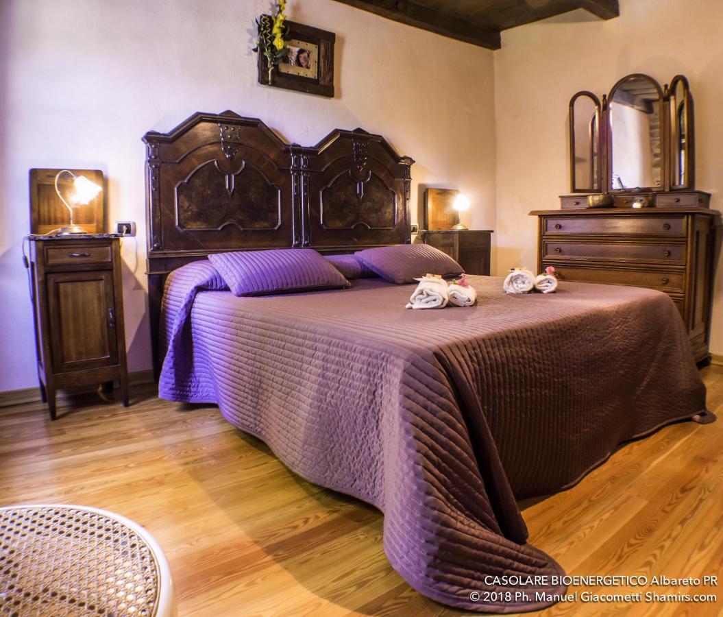 Il Casolare Bioenergetico Bed and Breakfast Albareto  Exteriör bild