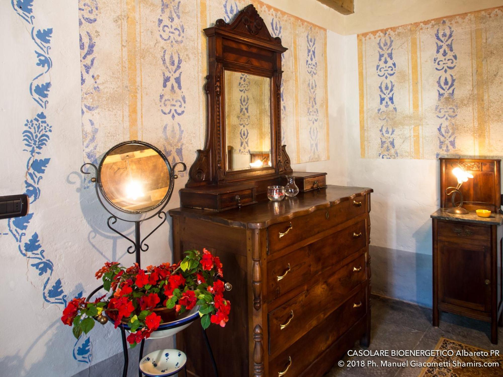 Il Casolare Bioenergetico Bed and Breakfast Albareto  Exteriör bild